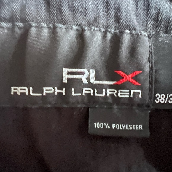RLX Golf Ralph Lauren Mens Classic Fit Navy Polyester Golf Pant 38/34 - Picture 6 of 7